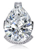 White Topaz Diamond Swan Ring In White Gold