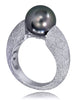 18 karat white gold