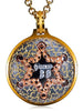 GOLD STAR OF DAVID PENDANT NECKLACE