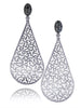 18 karat white gold