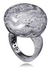 DIAMOND FINE LACE RING IN WHITE GOLD