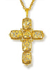 GRAND CROSS WITH 24 KARAT INFUSED QUARTZ