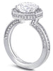18 karat white gold