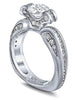 18 karat white gold