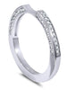 18 karat white gold